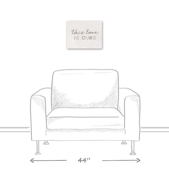 This Love Is Ours 14" x 11" Canvas Wall Art